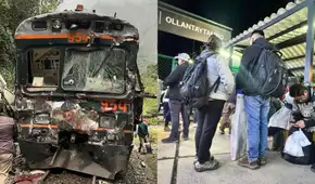 Turistas extranjeros reclaman que quedaron varados por horas tras choque de trenes en Cusco: ''No nos dieron agua ni alimento''