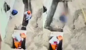 Obrero quedó atrapado tras caerle bloque de concreto: derrumbe ocurrió mientras trabajaba en socavón en Piura