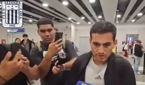Jairo Vélez se olvida de Universitario al llegar a Lima para arrancar la pretemporada: "Mi cabeza está en Alianza"