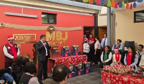 Módulo de Justicia de Paucarpata compartió amor en esta navidad