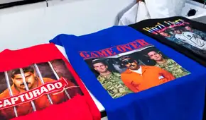 Emprendedores de Gamarra hacen su agosto con ventas de polos sobre la captura de Nicolás Maduro: “Negocio es negocio”