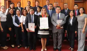 Comprometidos con la transparencia y la ética: Corte de La Libertad recibe certificación antisoborno