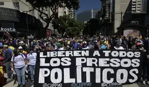 Venezuela: ONG alerta de que 2 peruanos forman parte de los más de 800 detenidos durante el régimen