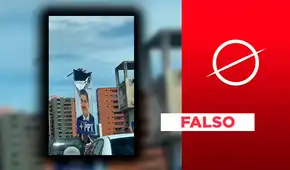 Sí retiraron cartel de apoyo a Nicolás Maduro en Venezuela, pero no tras su captura: video fue grabado luego del fraude electoral del 2024