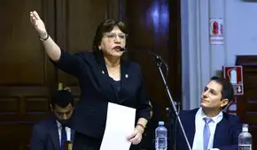 Poder Judicial admite demanda de amparo de Delia Espinoza que busca revertir su inhabilitación impuesta por el Congreso