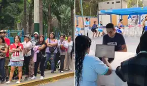 Largas colas para talleres de verano 2026: más de 500 padres acamparon para asegurar vacantes de matrícula en Lince