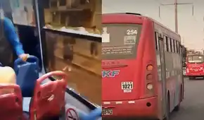 Atacan con piedras a bus 'El Rápido' en Los Olivos y una comerciante ambulante a bordo resulta herida