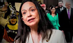 María Corina Machado dice que Delcy Rodríguez gobernará "temporalmente" y afirma que Venezuela está en "transición"