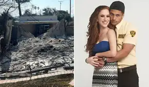 Actriz peruana Camila Zavala recuerda cómo quedó su casa tras incendio en California y hace conmovedora reflexión: "Todo duele"