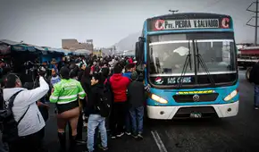Transportistas anuncian paro para el 15 de enero tras aumento de extorsiones y asesinatos en Lima y Callao