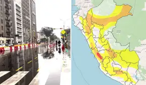 Senamhi alerta lluvias, granizo y nieve de moderada a extrema intensidad en Lima y otras regiones