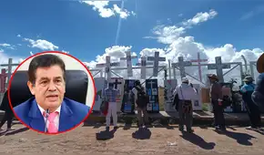 Deudos de asesinados en protestas de Puno marcharon contra Tomas Gálvez por desactivación de Eficavip