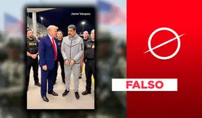 Video de Nicolás Maduro junto a Donald Trump en Estados Unidos tras su detención es un montaje creado con IA