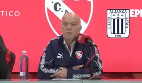 Presidente de Independiente halagó a Alianza Lima previo a duelo por la Serie Río de la Plata: "De las instituciones más prestigiosas"