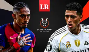 Barcelona vs Real Madrid EN VIVO, final de la Supercopa de España 2026: alineaciones, horario y canal de TV del clásico español