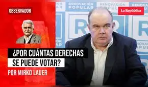 ¿Por cuántas derechas se puede votar?, por Mirko Lauer
