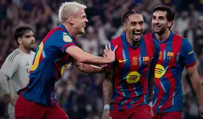 Barcelona bicampeón de la Supercopa de España: con doblete de Raphinha, venció al Real Madrid en la final