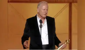 Stellan Skarsgård en los Globos de Oro: "El cine debe ser visto en las salas de cine"