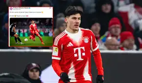 Felipe Chávez recibe los elogios de Bayern Múnich tras su debut en la Bundesliga: “Orgullo peruano”