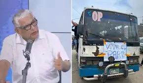 Más del 90% de transportistas paga cupos extorsivos, según dirigente: "Los que no pagan son unas pequeñas empresas de cuatro carros"