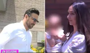 Claudio Pizarro reaparece en Lima por el bautizo de su última hija junto a su novia Helen Barrón
