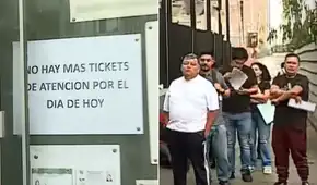 Reclaman por largas colas y demoras para tramitar permiso de lunas polarizadas en La Victoria: "Es la tercera vez que vengo"