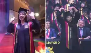 Egresada de San Marcos celebra su graduación bailando k-pop y se vuelve viral: "Decidió ser feliz"