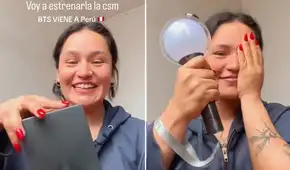 Fan peruana estalla de la emoción tras conocer que usará por primera vez costoso artículo de BTS: "La tengo años"