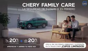 La tranquilidad de viajar en familia empieza con un auto bien cuidado gracias a Chery Family Care
