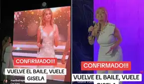 Gisela Valcárcel anuncia su regreso a la conducción con su reality de baile de famosos en Panamericana: “Los sábados se hicieron para gozar”
