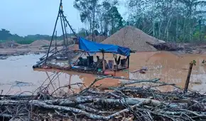 Destruyen 24 máquinas utilizadas para la minería ilegal en área natural protegida de Madre de Dios