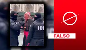 No es real este video de un obispo enfrentándose a agentes del ICE: fue generado con inteligencia artificial