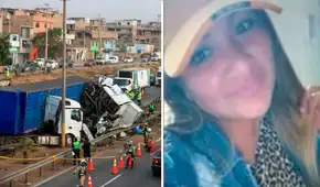 Habla esposo de mujer que murió en múltiple choque en la Panamericana Sur: "Era su segundo día de trabajo"
