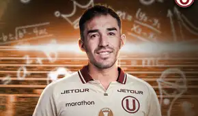 Lisandro Alzugaray es presentado como nuevo jugador de Universitario para la Liga 1 y Copa Libertadores: “Nuestra fórmula”