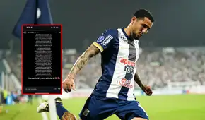 Sergio Peña se pronuncia con reflexivo mensaje en medio de críticas por autogol con Alianza Lima: "Me criaron con capacidad de sufrir"