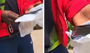 Taxista devuelve un celular que cliente dejó en su auto, pero le reclama por entregárselo con la pantalla rota: “No estaba así”