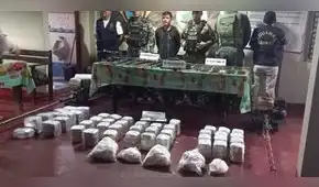 Loreto: Cae narco con 160 kilos de cocaína, seis fusiles, una pistola y municiones