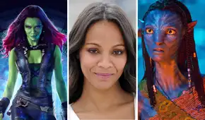 Zoe Saldaña destrona a Scarlett Johansson y hace historia: es la única actriz que aparece en las tres películas más taquilleras de todos los tiempos