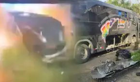 Ataque contra bus de Armonía 10 de Walther Lozada en Trujillo: hecho quedó registrado en video