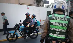 Asociación de Motociclistas del Perú convoca protesta contra decreto que prohíbe que dos personas viajen en una moto