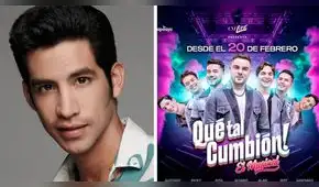 Santiago Suárez vuelve a los escenarios como parte de la nueva orquesta musical ‘¡Qué tal cumbión!’ tras denuncia por agresión sexual