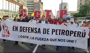 Rechazo en las calles a la privatización de Petroperú y la entrega célere de la Refinería de Talara