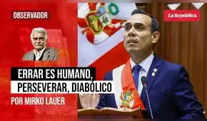 Errar es humano. perservar, diabólico