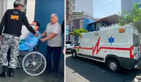 Martín Vizcarra es trasladado en silla de ruedas a clínica de Jesús María para intervención quirúrgica