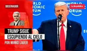 Trump sigue escupiendo al cielo