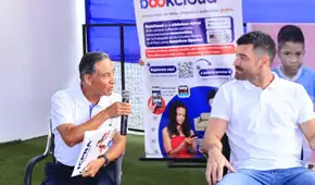 Exfutbolista español Gustavo Souto visitó Piura para firma de convenio y conversatorio sobre liderazgo y formación