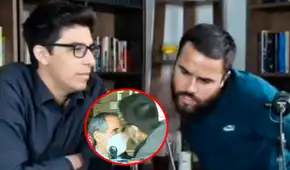 Youtuber Jorge Ugarte agrede en vivo a candidato a diputado Carlos Ezeta durante su pódcast