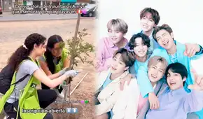 Armys se vuelve viral al convocar voluntarios para limpiar playas y sembrar árboles ante llegada de BTS al Perú