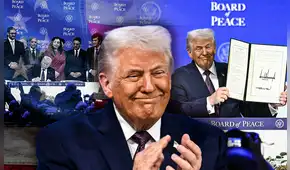 ¿Qué es la 'Junta de Paz' que Trump presentó en el Foro de Davos y que cobra US$1.000 millones por cada puesto permanente?