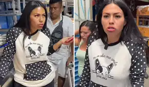 Tiktoker Moca se indigna con comerciante tras pedido de rebaja por publicidad: "A S/100 no te voy a dejar un video, imposible"